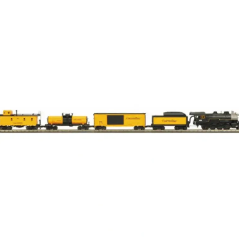 MTH 30-4180-1 Caterpillar RailKing 2-8-0 O Gauge Steam Train Set with PS 2.0 - Model Train Junction: Quality Parts and Art Supplies