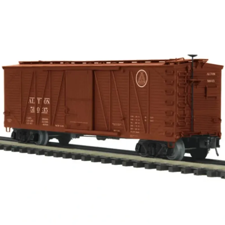 MTH 20-93535 Chicago & Alton 40' USRA Single Sheathed Box Car - Model Train Junction: Quality Parts and Art Supplies