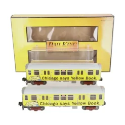 MTH 30-2480-3 Chicago Yellow Book 3200 Series Subway Set EX/Box - Model Train Junction: Quality Parts and Art Supplies