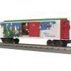 MTH 30-79312 Christmas Operating Box Car w/Signal Man - Model Train Junction: Quality Parts and Art Supplies