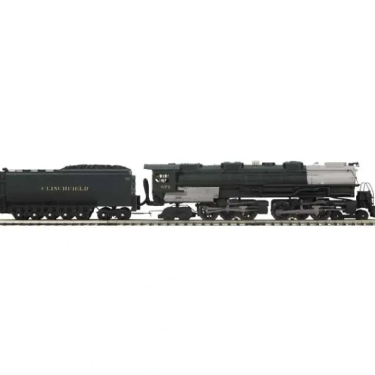 MTH 30-1543-1 Clinchfield 4-6-6-4 Challenger Steam Locomotive w/PS2 #672 - Model Train Junction: Quality Parts and Art Supplies