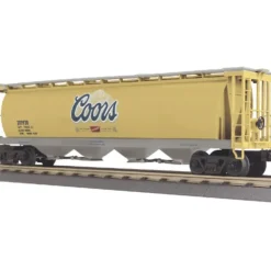 MTH 30-75298 Coors 4-Bay Cylindrical Hopper Car - Model Train Junction: Quality Parts and Art Supplies