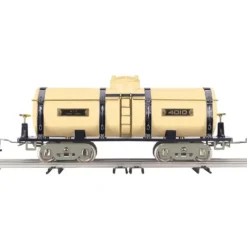 MTH 10-2208 Cream & Dark Blue 4010 Tank Car - Model Train Junction: Quality Parts and Art Supplies