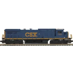 MTH 20-2948-1 CSX Dash-8 Narrow Nose Diesel Engine w/PS 2.0 #7492 - Model Train Junction: Quality Parts and Art Supplies
