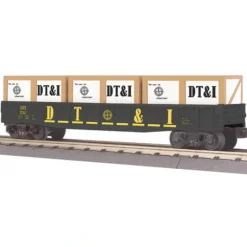 MTH 30-72025 Detroit Toledo & Ironton Gondola w/Crates - Model Train Junction: Quality Parts and Art Supplies