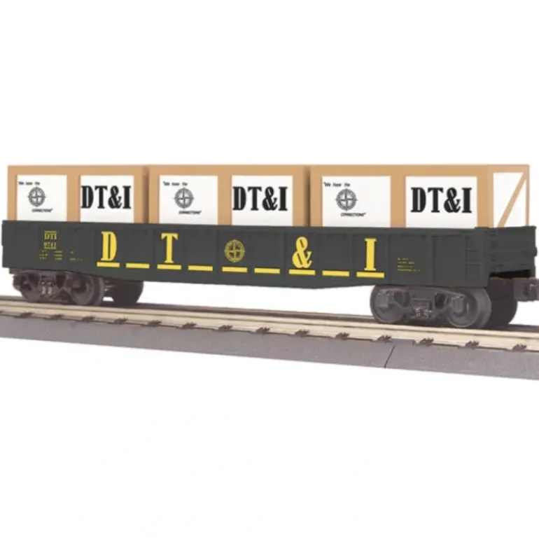 MTH 30-72025 Detroit Toledo & Ironton Gondola w/Crates - Model Train Junction: Quality Parts and Art Supplies