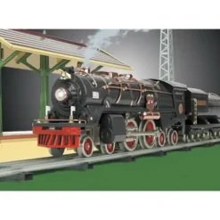MTH 10-1202-0 400E Tinplate Steam Engine - Traditional (Black w/Brass) - Model Train Junction: Quality Parts and Art Supplies