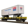 MTH 20-98692 Family Lines System Flat Car w/ 48' Trailer - Model Train Junction: Quality Parts and Art Supplies