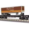 MTH 30-76398 FLAT CAR W/TRAILER ILLINOIS CENTRAL - Model Train Junction: Quality Parts and Art Supplies