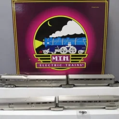 MTH 20-2887-1 Flying Yankee Pioneer Zephyr O Gauge Diesel Train Set w/PS 2.0 - Model Train Junction: Quality Parts and Art Supplies