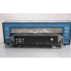 MTH 70-75022 G Scale Erie 4-Bay Hopper with Metal Wheels - Model Train Junction: Quality Parts and Art Supplies