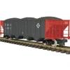 MTH 70-75017 G Scale Erie 4-Bay Hopper with Metal Wheels Coal #32765 - Model Train Junction: Quality Parts and Art Supplies