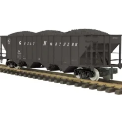 MTH 70-75026 G Scale Great Northern 4-Bay Hopper #70457/70468 - Model Train Junction: Quality Parts and Art Supplies