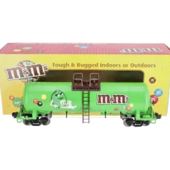 MTH 70-73031 G Scale M&Ms Unibody Tank Car - Model Train Junction: Quality Parts and Art Supplies