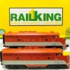 MTH 70-2016-1 G Texas Special F-3 AA Diesel Locomotive Set w/PS 2.0 (Set of 3) - Model Train Junction: Quality Parts and Art Supplies