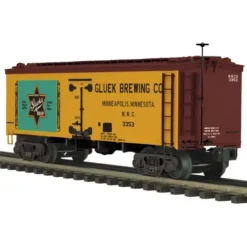 MTH 20-94355 Gluek Brewing Co. 36' Woodsided Reefer Car - Model Train Junction: Quality Parts and Art Supplies