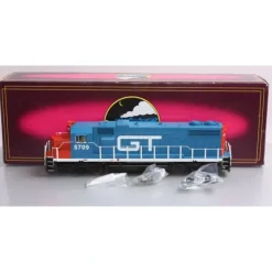 MTH 20-20072-2 Grand Trunk GP38-2 Diesel Engine w/PS 2.0 (Scale Wheels) #5709 - Model Train Junction: Quality Parts and Art Supplies