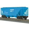 MTH 33-7511 Grand Trunk Western 3-Bay Covered Hopper Car - Model Train Junction: Quality Parts and Art Supplies