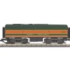 MTH 30-2473-3 Great Northern FA-2 B-Unit Non-Powered Diesel Engine #1602B - Model Train Junction: Quality Parts and Art Supplies