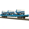 MTH 20-98642 GTW 60 Flat Car with 3 Zambonis - Model Train Junction: Quality Parts and Art Supplies