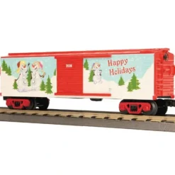 MTH 30-74494 Happy Holidays Boxcar - Model Train Junction: Quality Parts and Art Supplies