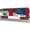 MTH 30-74605 Happy Holidays Boxcar - Model Train Junction: Quality Parts and Art Supplies