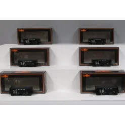 MTH 80-90004 HO Clinchfield USRA 55-Ton Steel Twin Hopper Car Set (Set of 6) - Model Train Junction: Quality Parts and Art Supplies