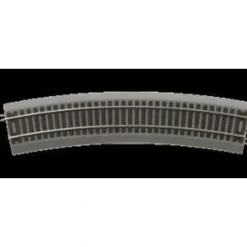 MTH 81-1022 HO Scale RealTrax Code 83 22" Radius Curve Track (Pack of 4) - Model Train Junction: Quality Parts and Art Supplies