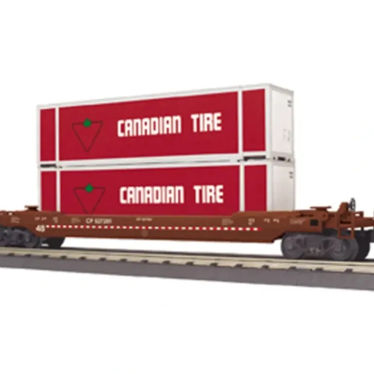MTH 30-76393 HUSKY STACK CAR CANADIAN PACIFIC - Model Train Junction: Quality Parts and Art Supplies