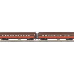 MTH 30-67387 Illinois Central 2-Car 60' Streamlined ABS Sleeper/Diner - Model Train Junction: Quality Parts and Art Supplies