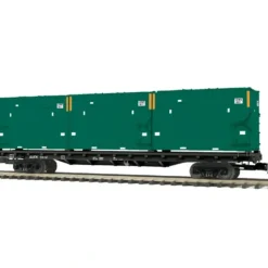 MTH 20-98677 Joseph Transportation Inc. 60' Flat Car w/Trash Containers - Model Train Junction: Quality Parts and Art Supplies