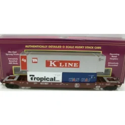 MTH 20-95078 Kansas City Southern Husky Stack Car #9027 - Model Train Junction: Quality Parts and Art Supplies