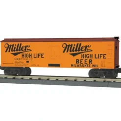 MTH 30-78109 Miller High Life Reefer Car - Model Train Junction: Quality Parts and Art Supplies