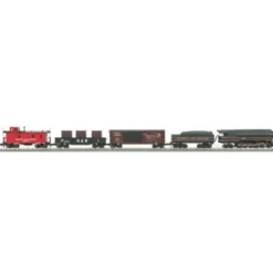 MTH 30-4184-1 N&W 4-8-4 Bantam J O Gauge Steam Freight Train Set w/PS 2.0 - Model Train Junction: Quality Parts and Art Supplies