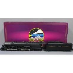 MTH 20-3279-1 N&W 2-6-6-4 Class A Steam Engine w/PS2 (Hi-Rail) #1242 EX/Box - Model Train Junction: Quality Parts and Art Supplies