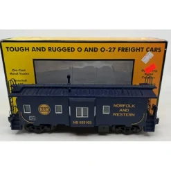 MTH 30-77247 N&W Bay Window Caboose LN/Box - Model Train Junction: Quality Parts and Art Supplies