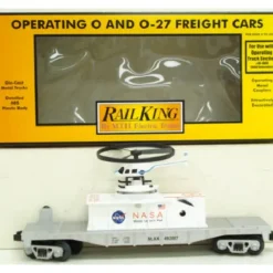 Mth 30-79176 NASA Flatcar w/ Oper. Helicopter - Model Train Junction: Quality Parts and Art Supplies