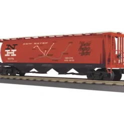 MTH 30-75373 New Haven 4 Bay Cylindrical Hopper Car - Model Train Junction: Quality Parts and Art Supplies