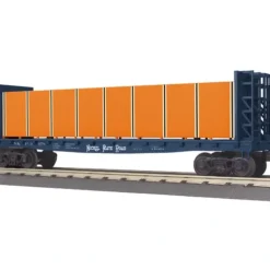 MTH 30-76341 NKP Bulkhead Flatcar w/Lumber Load - Model Train Junction: Quality Parts and Art Supplies