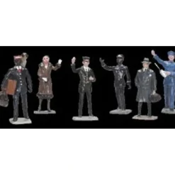 MTH 11-90041 No. 550 Railroad Figure Set with Box (Set of 6) - Model Train Junction: Quality Parts and Art Supplies