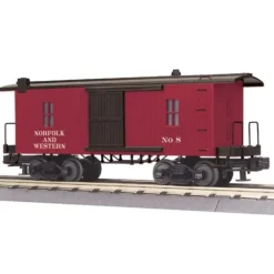 MTH 30-77182 Norfolk & Western Woodsided Caboose - Model Train Junction: Quality Parts and Art Supplies