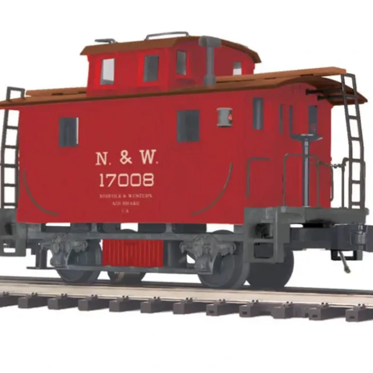 MTH 20-91348 Norfolk & Western Bobber Caboose - Model Train Junction: Quality Parts and Art Supplies