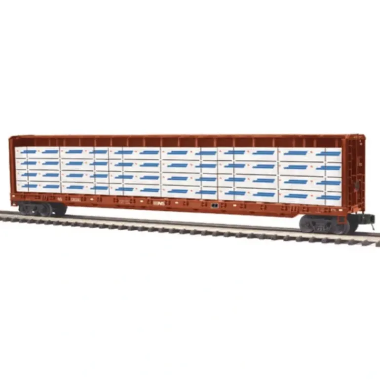 MTH 20-98774 NS Center Beam Flat Car w/Lumber Load #120353 - Model Train Junction: Quality Parts and Art Supplies