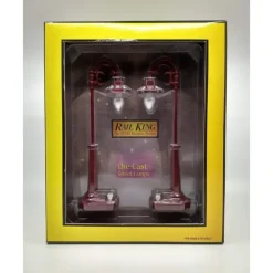 MTH 30-1090 O #58 Maroon Single Arc Lamp Set (Pack of 2) - Model Train Junction: Quality Parts and Art Supplies