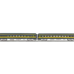 MTH 20-66095 O Alaska 70' Streamlined Sleeper/Diner Passenger Car Set (Set of 2) - Model Train Junction: Quality Parts and Art Supplies