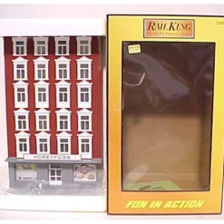 MTH 30-9077 O Assembled Dreyfuss 6-Story Building - Model Train Junction: Quality Parts and Art Supplies