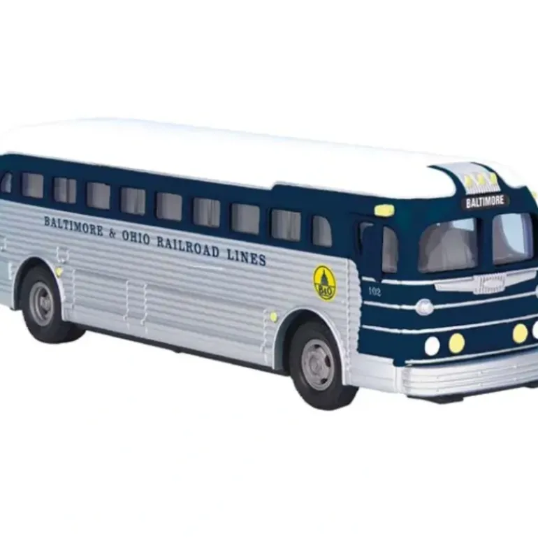 MTH 30-50055 O Baltimore & Ohio Die-Cast Bus - Model Train Junction: Quality Parts and Art Supplies