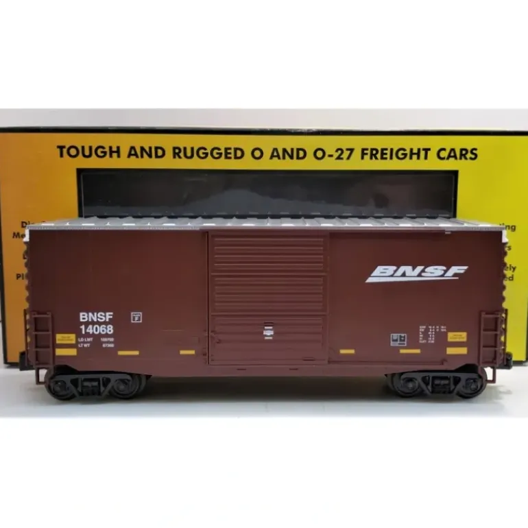 MTH 30-74515 O BNSF 40' High Cube Box Car #14068 - Model Train Junction: Quality Parts and Art Supplies