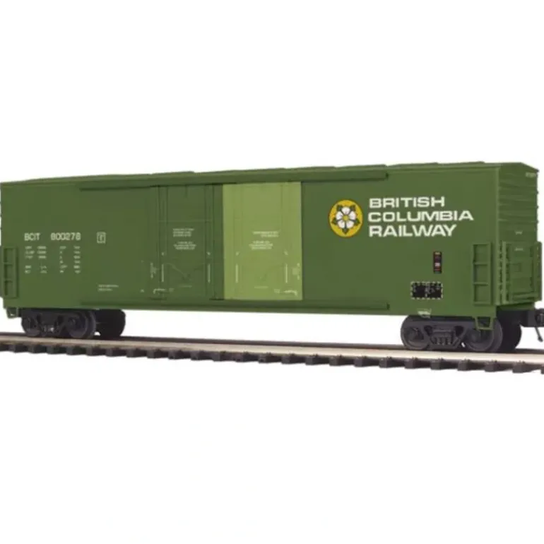 MTH 20-93484 O British Columbia Railway 50' Boxcar #800278 - Model Train Junction: Quality Parts and Art Supplies