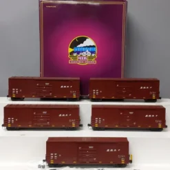 MTH 20-90411 O Burlington Northern Santa Fe 50' High Cube Box Car Set (Set of 6) - Model Train Junction: Quality Parts and Art Supplies